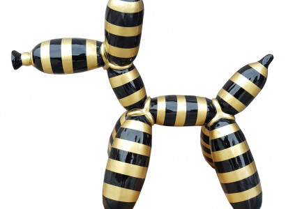 Design Figuren Women Skulpturen Moderne Abstrakte Skulptur Ballon Hund Deko Neu