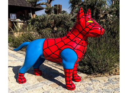 Designer Figur Statue Moderne Hund Figuren Dekoration Garten Skulptur Skulpturen