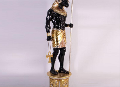 Designer Figur Moderne Figuren Dekoration Ägyptischer Gott Khnum Skulpturen Neu