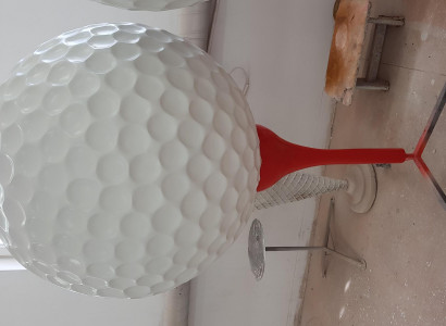 Designer Figuren Moderne Dekorationen Garten Deko Figuren Golf Ball Skulptur