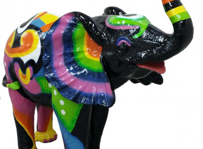 Designer Figur Statue Moderne Figuren Dekoration Elefant Deko Garten Skulpturen