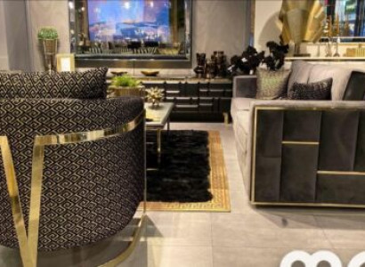 Design Sessel Luxus Klassische Modern Lehn Textil 1 Sitzer Möbel Einsitzer Sofa