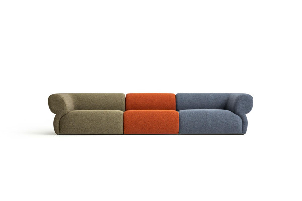 Sofa 5 Sitzer Wohnzimmer Polstersofa Modern Stil Sofas Couch Neu