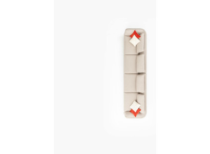 Sofa 6 Sitzer Polstersofa Luxus Wohnzimmer Modern Design Stil Neu