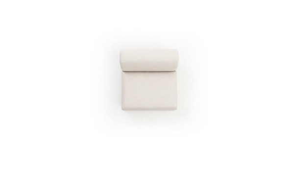 Großes beiges attraktives 6-Sitzer Sofa in schlichtem Design aus Premiummaterialien	