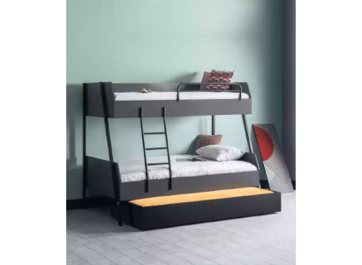 Jugendbett Kinderbett Kids Design Modern Bett Kinderzimmer Betten Holz
