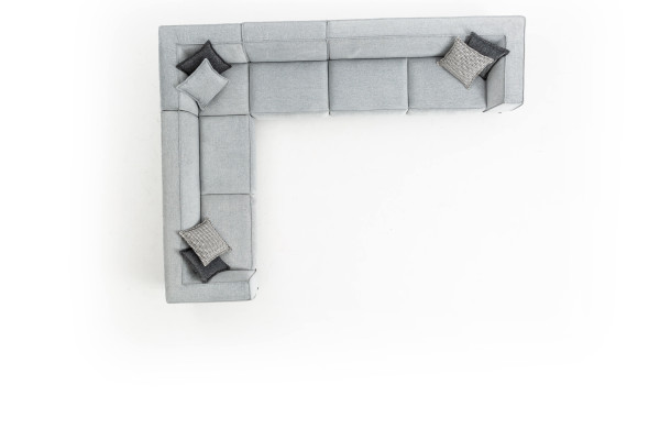 Ecksofa L-Form Couch Wohnzimmer Design 400x310 Sofa Stoff Textil