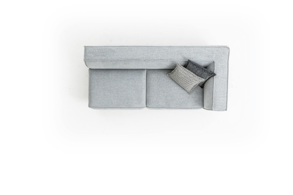 Ecksofa L-Form Couch Wohnzimmer Design 400x310 Sofa Stoff Textil