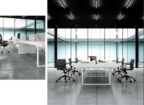 Computertisch Bürotisch Counter 6 Personen Laptoptisch Tische Arbeitstisch Neu