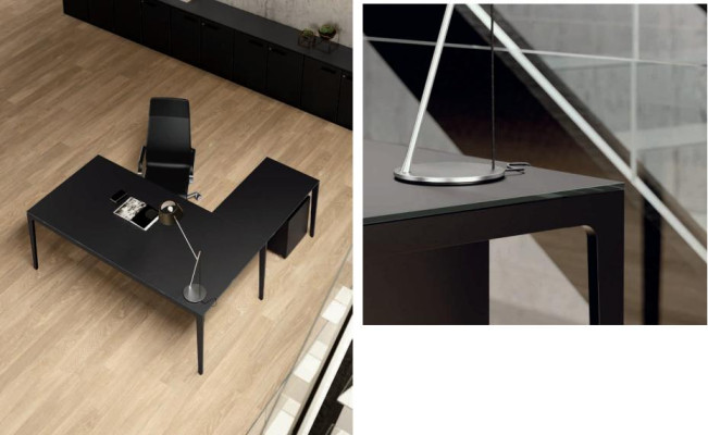 Design Tisch Schreibtisch Italienische Möbel Einrichtung Computermöbel Frezza