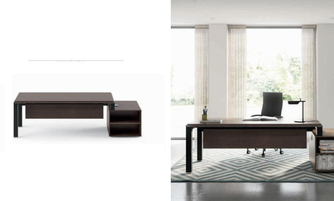 Büromöbel Bürotisch mit Schublade Computertisch Laptop Schreibtisch Tische Möbel