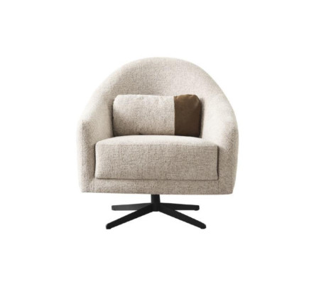 Luxus Sessel Stilvoll Möbel Wohnzimmer Design Drehbar Lounge Club Holz