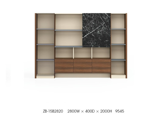 Büroeinrichtung Schreibtisch Tische Chef Tisch + Aktenschrank Regal 2tlg.