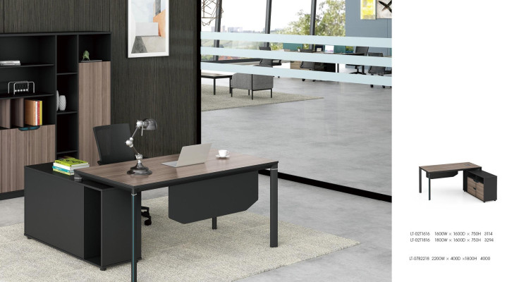 Home Office Schreibtisch mit Regal Büroeinrichtung Möbel Schreibtisch