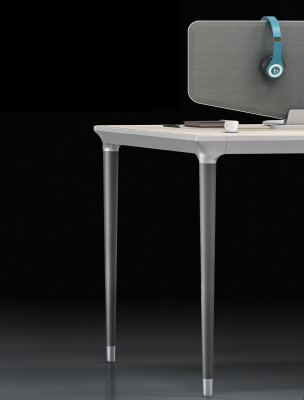 Büro Möbel Einrichtung Tische Tisch 4 Arbeitsplätze Schreibtisch Callcenter