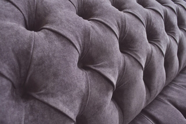 Lila Chesterfield Luxus Couch Sofa Polster 4 Sitzer Couchen Sitz Garnitur 