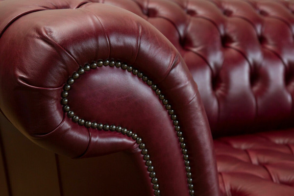 Chesterfield Design Sofa 4 Sitzer Couch Polster Luxus Klassische Textil Sofas