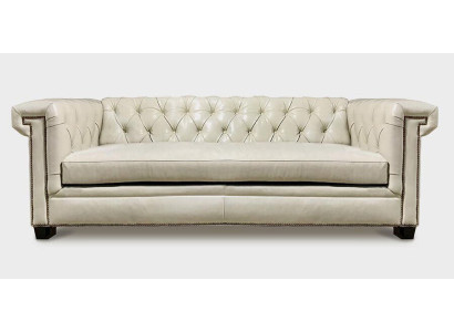 Chesterfield Luxus Sofa Polster Sitz Leder Garnitur 321 Sitzer Couchen