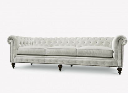 Sofa Luxus Textil Chesterfield Couch Sofas Polster 3 Sitzer Dreisitzer Sofas Neu