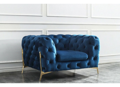 Chesterfield Set 2x Sessel Couch Set Chesterfield 1+1 Sitz Polster Sessel