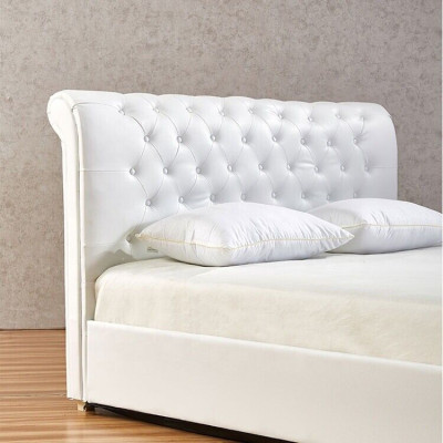 Chesterfield Designer Bett Schlafzimmer Kunstleder Polster 140/160/180/200 cm