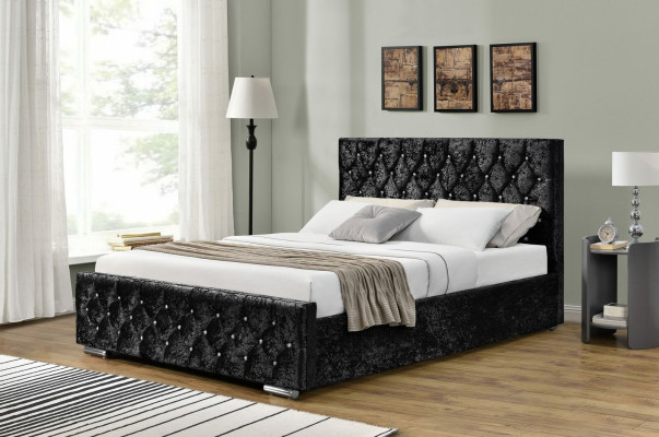 Chesterfield Bett Design Schlafzimmer Englisches Betten Textilbetten