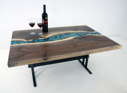 Designer Tisch Handmade Wasserfall Couchtisch Beistelltisch Couchtisch Preis