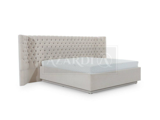 Chesterfield Bett Luxus Schlafzimmer Hotel Deko Polster Betten mit Knöpfen