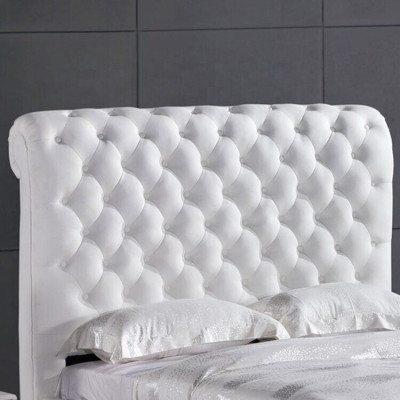 Klassisches Schlafzimmer Bett 160x 200 cm Leder Textil Chesterfield Hotel Betten