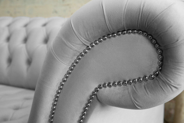 Dreisitzer Couch Polster Design Sofa Sitz Sofas Zimmer Möbel Moderne Textil 3er