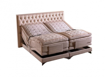 Orthopädisches Bett Doppel Betten Verstellbare Funktion inkls Matratze