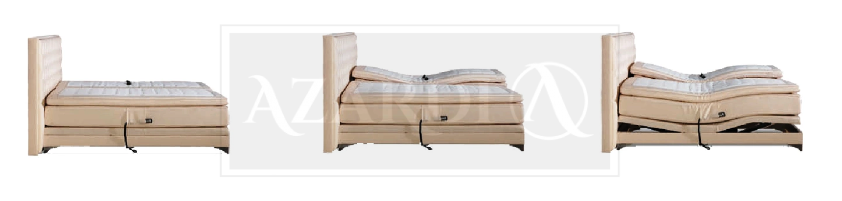 Orthopädisches Bett Doppel Betten Verstellbare Funktion inkls Matratze