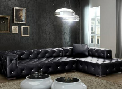 Luxus Ecksofa Couch Wohnlandschaft Sofa Polster Sitz L Form Garnitur Neu