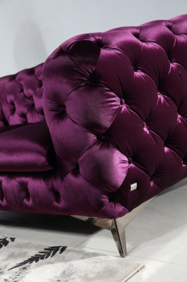 Sofa Chesterfield Couch Polster XXL Big Garnitur Textil 3+2+1 designer Couchen