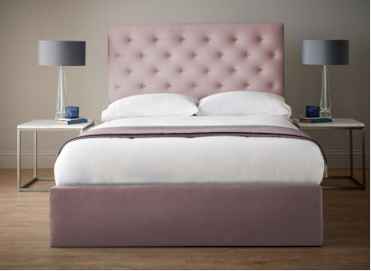 Design Polster Englisches Doppelbett Chesterfield Beige 140/160/180x200 Betten