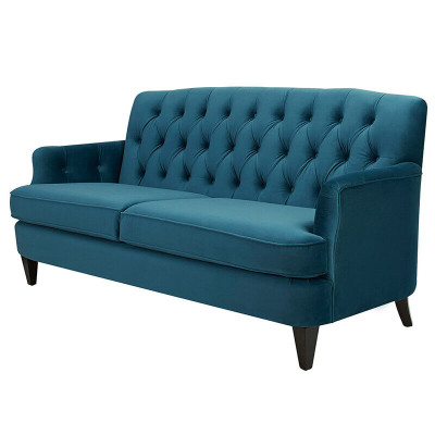Türkis Royaler Dreisitzer Designer Luxus Wohnzimmer Sofa 3-er Couch