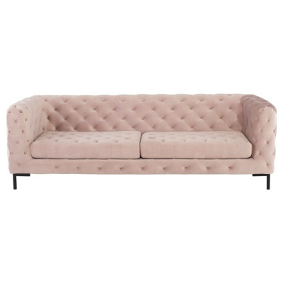 Chesterfield Sofa Couch Polster Stoff Leder Couchen Polster Garnitur 3 Sitzers