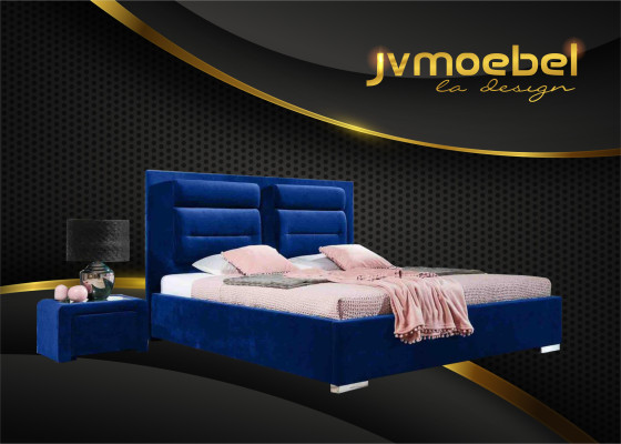 Luxus Boxspring Bett Doppel Design Stoff Hotel Grüne Betten Schlafzimmer Möbel