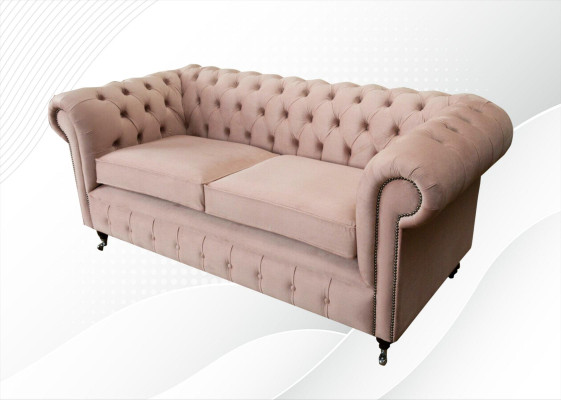 Design Polster Sitz Couch 3 Sitzer Sofa Chesterfield Sofas Couchen Textil Stoff