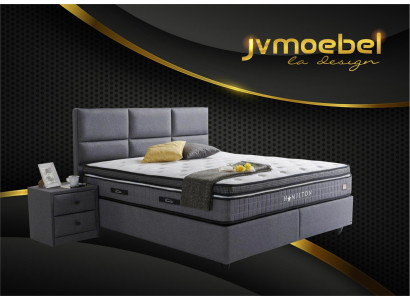 Bettgestell Stoff Möbel Luxury Modern Betten Bett Textil Schlafzimmer Design Neu