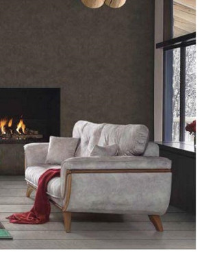 Luxus Dreisitzer Moderne Couch Polster Möbel Graue Couchen Sofas