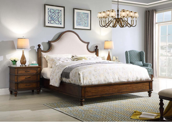 Bett Polster Design Luxus Doppel Hotel Betten Schlaf Zimmer Textil 180x200cm Neu