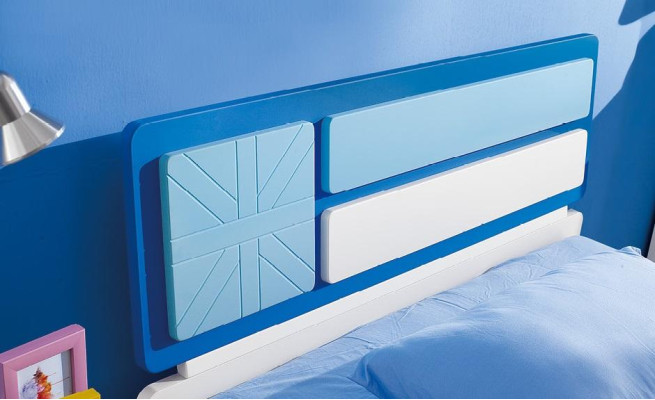 Kinderzimmer Set Bett Kleiderschrank Modernes Jugend Schlaf Zimmer Neu 4tlg.Set