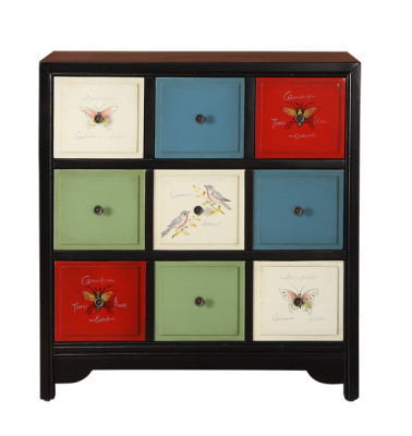 Landhaus Kommode Schrank Kommodenschrank Große Massivholz Kommoden