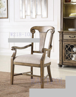 Stuhl Braun Design Wohnzimmer Esszimmer Holz Stühle Polster mit Armlehne Neu