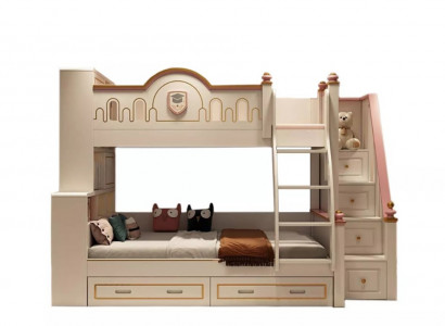 Kinderbett Etagenbett Jugendbett Hochbett Design Modern Bett Kinderzimmer Betten