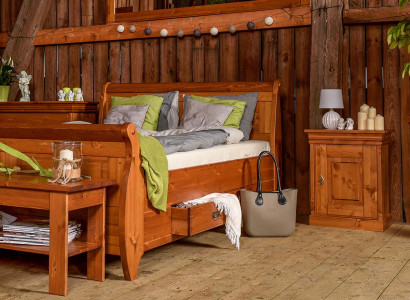 Luxus Bett 2x Nachttisch 3tlg. Set Betten Doppelbett Schlafzimmer Hotel Ehe Neu