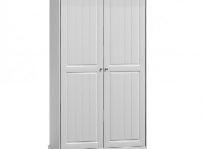 Landhaus Garderobe Schrank Mehrzweck Kleiderschrank Holz Schränke weiß