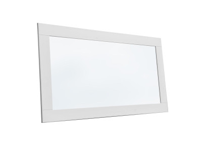 Rechteckiger Landhaus Spiegel mit Holzrahmen Wandspiegel xxl Holz Landhaus Neu