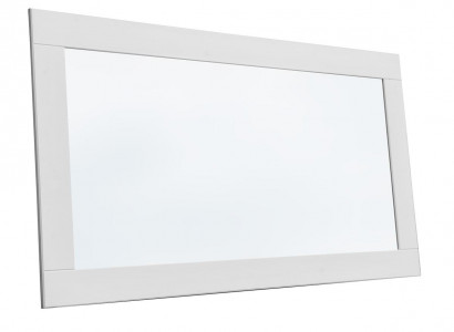 Rechteckiger Landhaus Spiegel mit Holzrahmen Wandspiegel xxl Holz Landhaus Neu